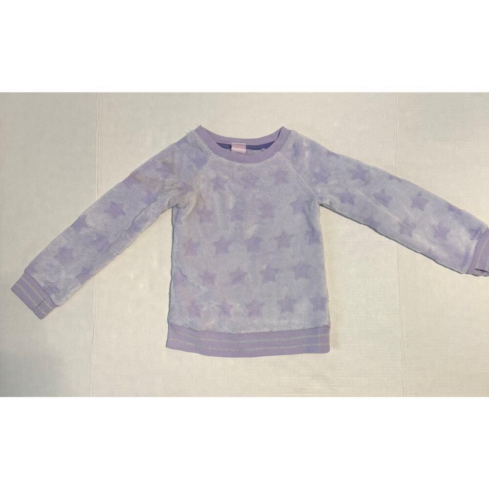 More than Magic Girls XS Sleepwear Top‎ Warm Cozy Soft Stars Dreamy Loungewear